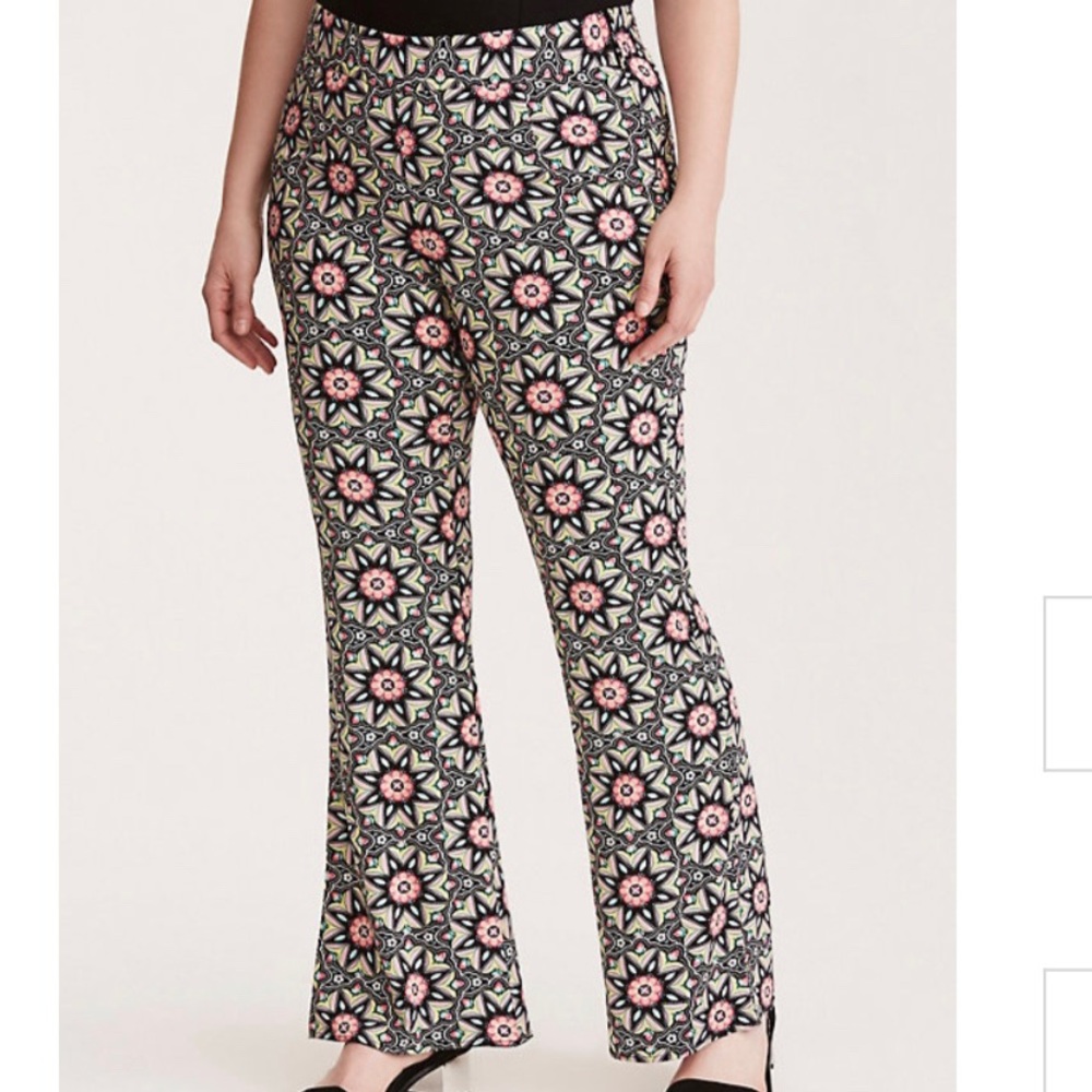 Floral Print Pants